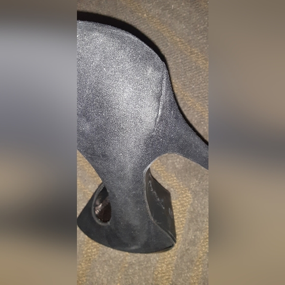 Anne Michelle size 10 6inch faded suede platform heels not worn but look it - Picture 9 of 12